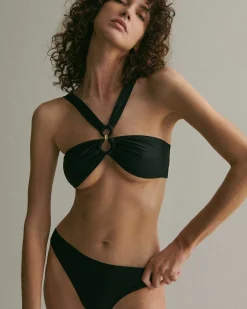 LIVY Bandeau Sunset Cliff stone Noir Flash Sale