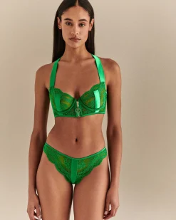 LIVY Bastille Bref Vert Sarcelle New