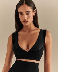 LIVY Brassiere Chromee Noir Fashion