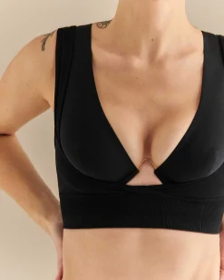 LIVY Brassiere Chromee Noir Fashion