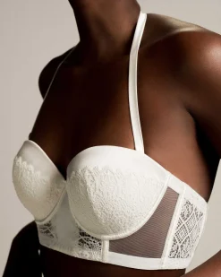 LIVY Bustier Abbesses Blanc Casse Discount