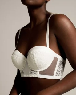 LIVY Bustier Abbesses Blanc Casse Discount