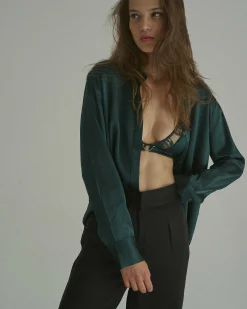 LIVY Chemisier Romeo Vert Jungle Best Sale