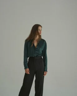 LIVY Chemisier Romeo Vert Jungle Best Sale