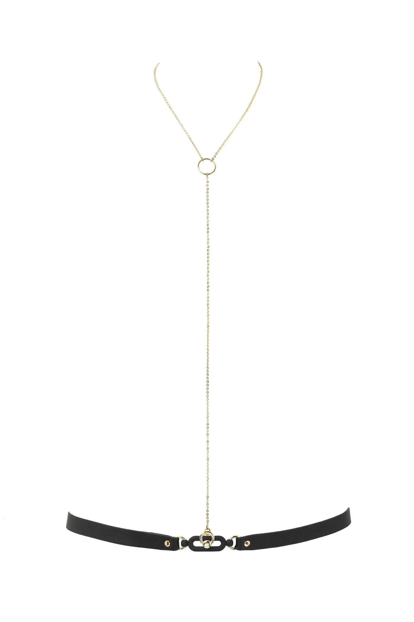 LIVY Harnais En Cuir Ilton Noir Online