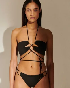 LIVY Holly Grove Bandeau stone Noir Shop
