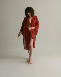 LIVY Kimono Denver Rouge New