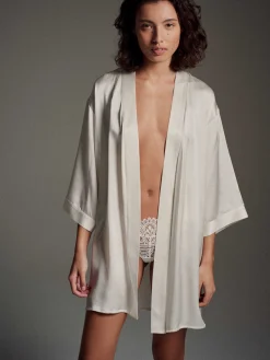 LIVY Kimono Kimilord Blanc Cheap
