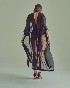 LIVY Kimono Quotidien Comete Noir Shop