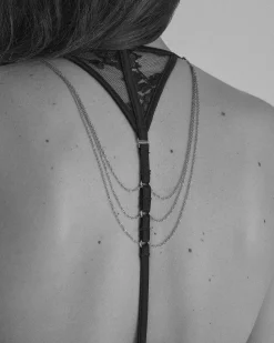 LIVY Lilas Triangle Doux Noir New
