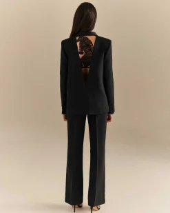 LIVY Louis Blazer Noir Fashion