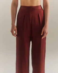 LIVY Pantalon Collins Chocolat Cheap