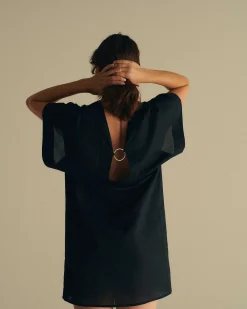 LIVY Robe Cabrillo stone Noir Online