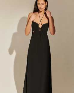 LIVY Robe Holly Grove Noir Cheap