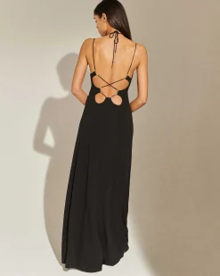 LIVY Robe Holly Grove Noir Cheap