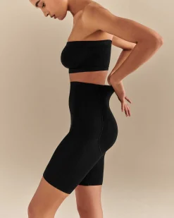 LIVY Short Taille Haute Chrome Noir Clearance