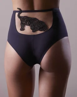 LIVY Slip Taille Haute Noir Store