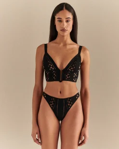 LIVY Slip Taille Haute Nevelson Noir Clearance