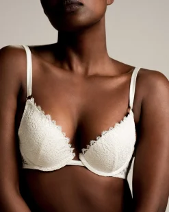 LIVY Soutien-Gorge Rembourre Abbesses Blanc Casse Best