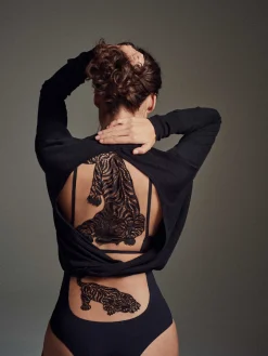 LIVY Triangle Du Bengale Noir Fashion
