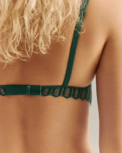 LIVY Triangle Nuit Superieure Vert Sarcelle Clearance